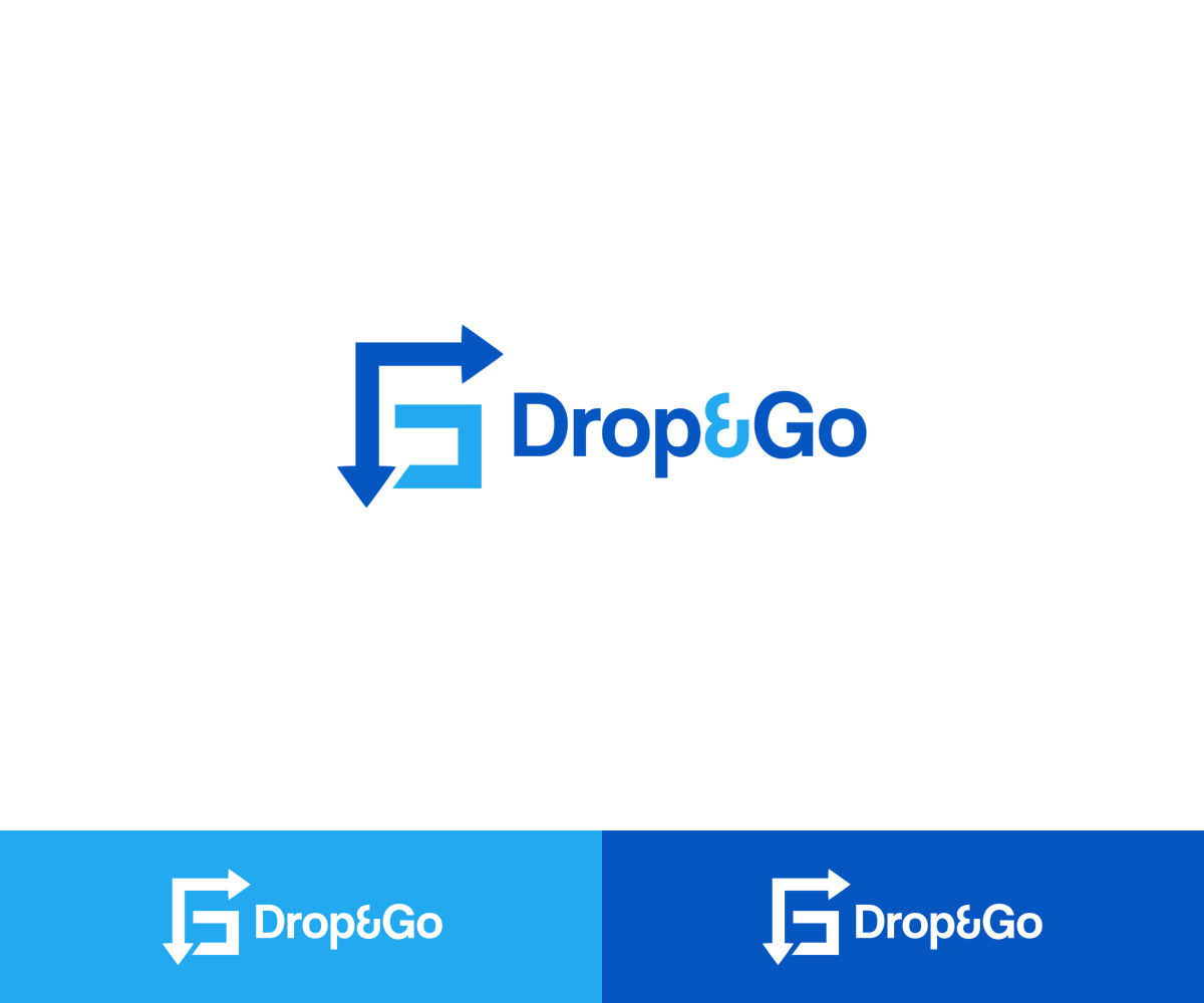 Logo Design by DEZIGN RABBIT for Drop&Go Lockers | Design #9348990