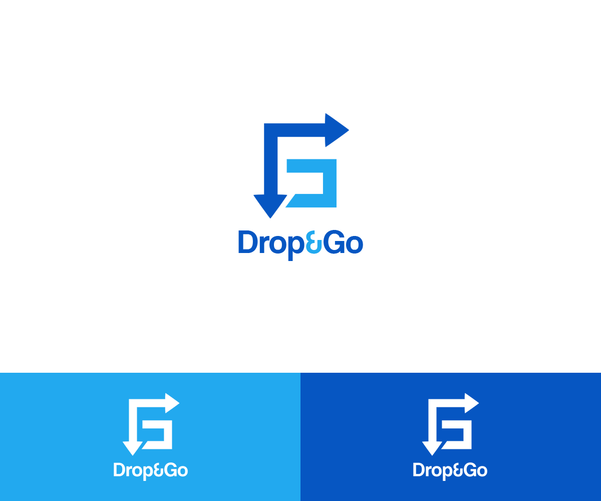 Logo Design by DEZIGN RABBIT for Drop&Go Lockers | Design #9348991