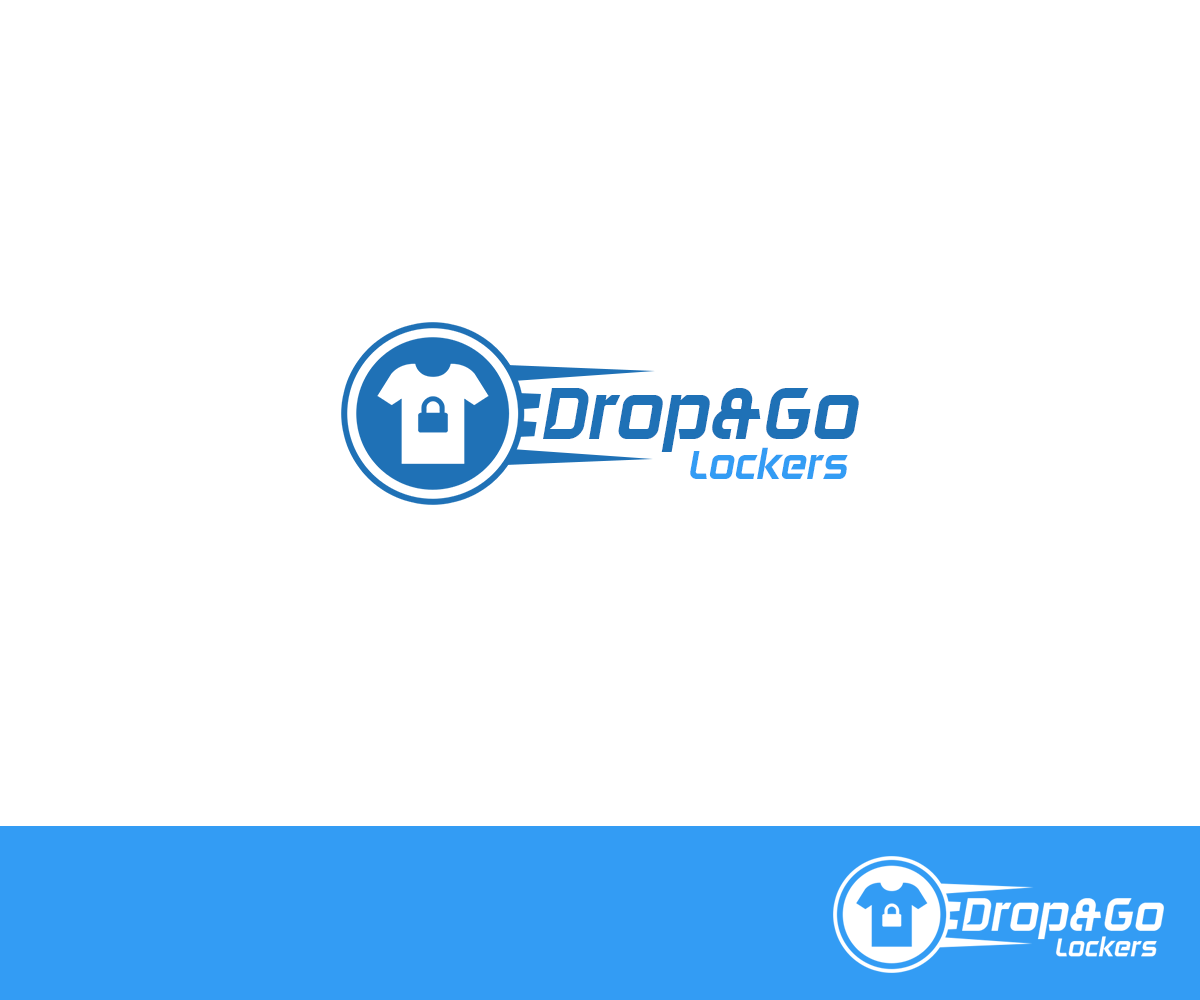 Logo Design by DEZIGN RABBIT for Drop&Go Lockers | Design #9377605