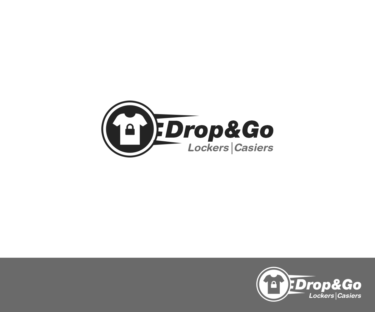 Logo Design by DEZIGN RABBIT for Drop&Go Lockers | Design #9383478