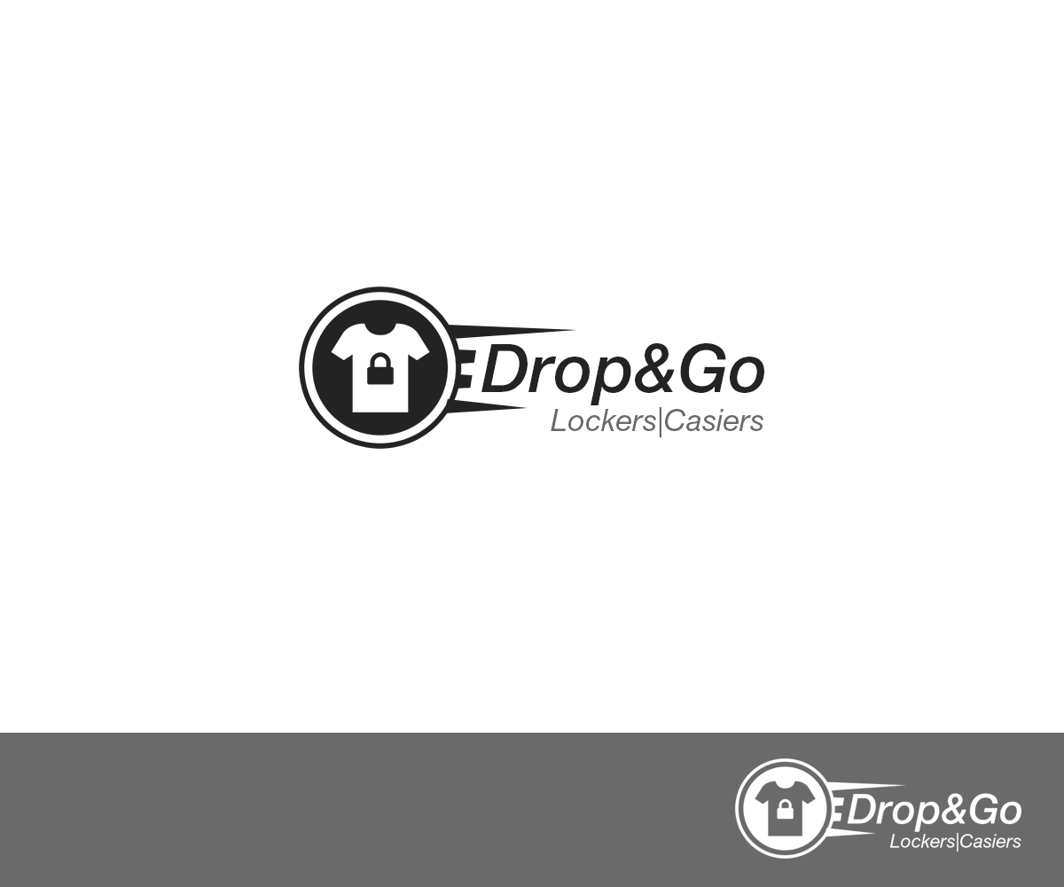 Logo Design by DEZIGN RABBIT for Drop&Go Lockers | Design #9383479
