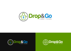 Drop&Go - Nettoyeurs 24/7 Cleaners  | Diseño de Logo por BehindSymbols