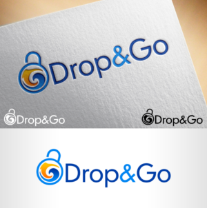 Drop&Go - Nettoyeurs 24/7 Cleaners  | Diseño de Logo por nivleik