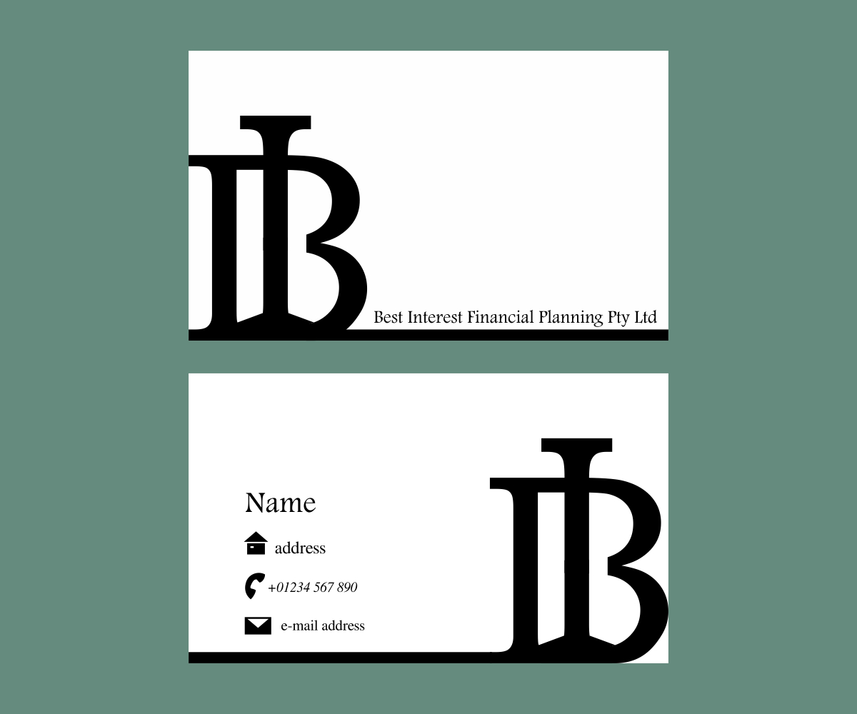 Logo Design by Axaviy Design for Best Interest Financial Planning Pty Ltd | Design #9344377