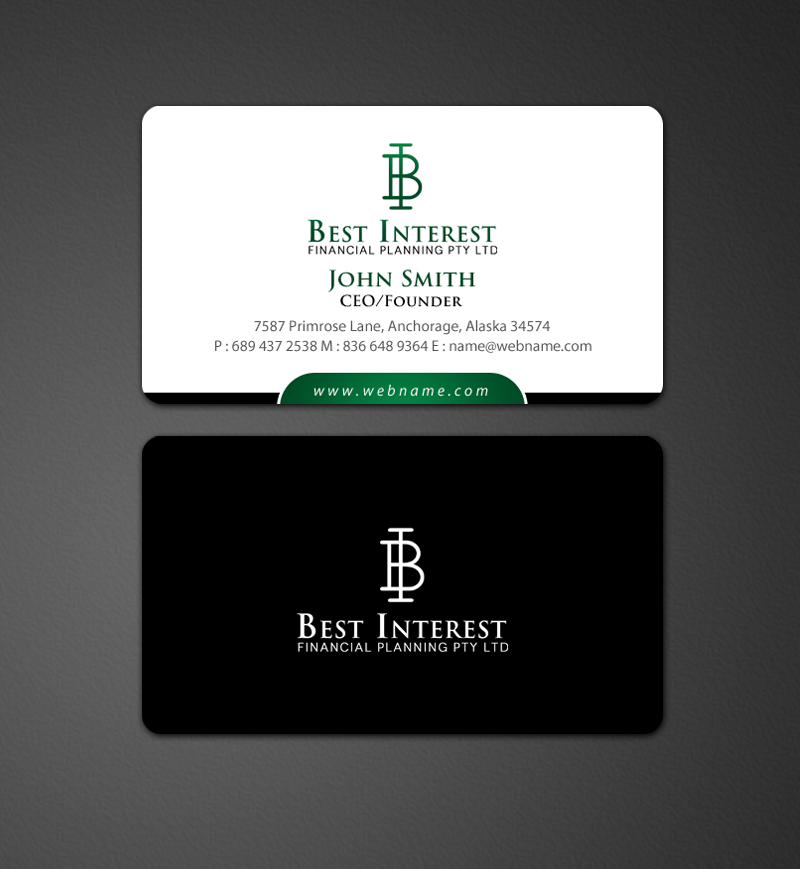 Logo Design by chandrayaan.creative for Best Interest Financial Planning Pty Ltd | Design #9352729