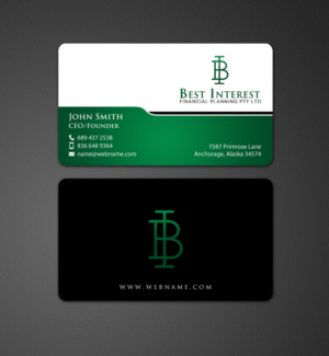 Logo Design by chandrayaan.creative for Best Interest Financial Planning Pty Ltd | Design: #9352734
