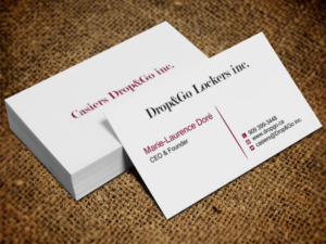 Business Card Design by Lanka Ama for Drop&Go Lockers | Design: #9353631