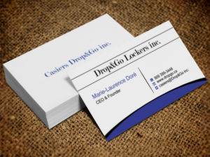 Business Card Design by Lanka Ama for Drop&Go Lockers | Design: #9353632