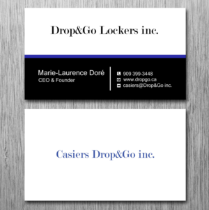 Business Card Design by Lanka Ama for Drop&Go Lockers | Design: #9353655