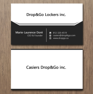 Visitenkarten-Design von Lanka Ama für Drop&Go Lockers | Design: #9353674