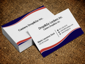 Visitenkarten-Design von Lanka Ama für Drop&Go Lockers | Design: #9353676