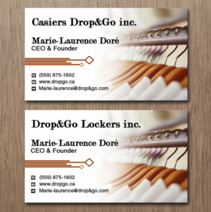 Business Card Design by Lanka Ama for Drop&Go Lockers | Design: #9353688