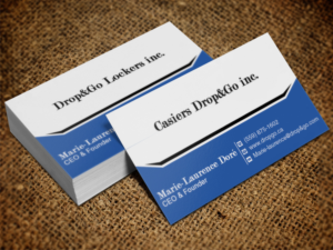 Business Card Design by Lanka Ama for Drop&Go Lockers | Design: #9353689