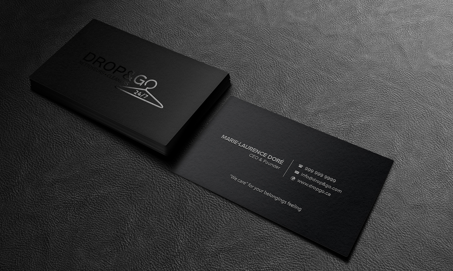 Business Card Design by Stylez Designz for Drop&Go Lockers | Design #9446389