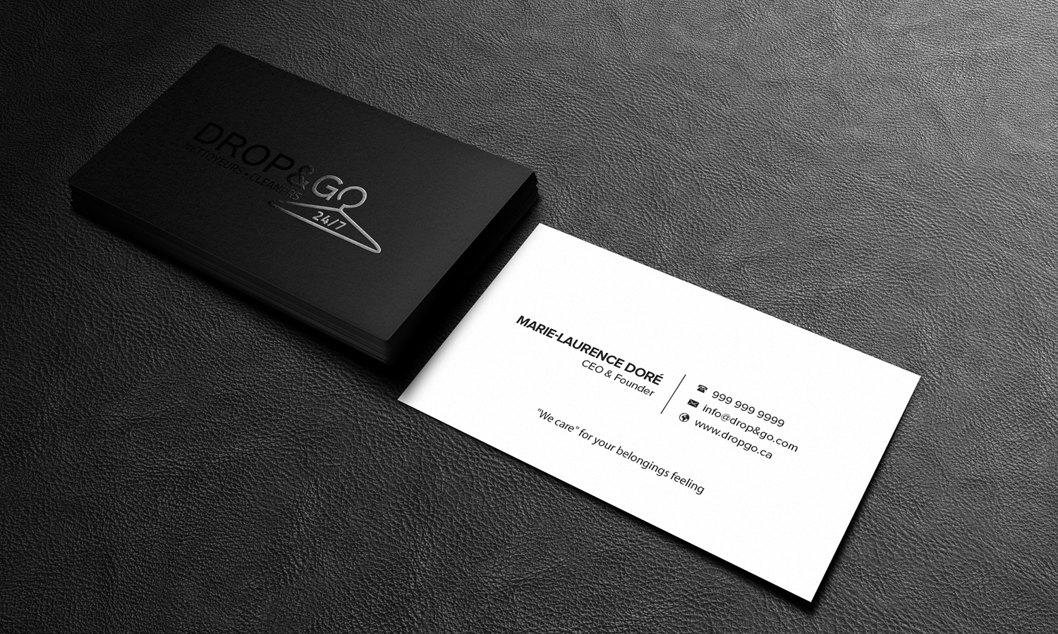 Business Card Design by Stylez Designz for Drop&Go Lockers | Design #9446393