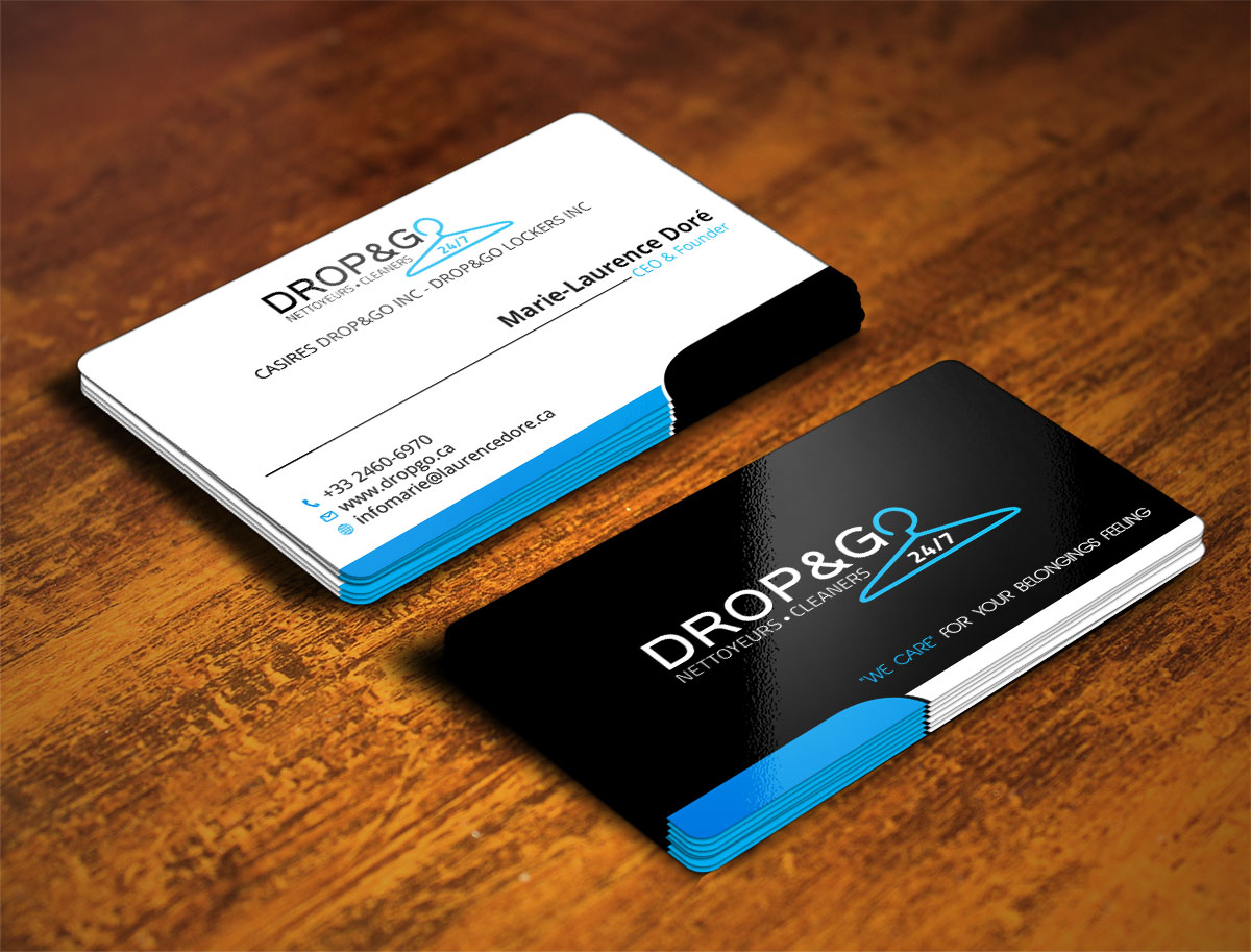 Business Card Design by Verified artistry for Drop&Go Lockers | Design #9438341