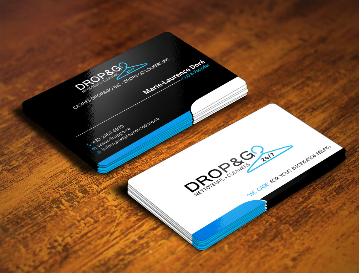 Business Card Design by Verified artistry for Drop&Go Lockers | Design #9438342