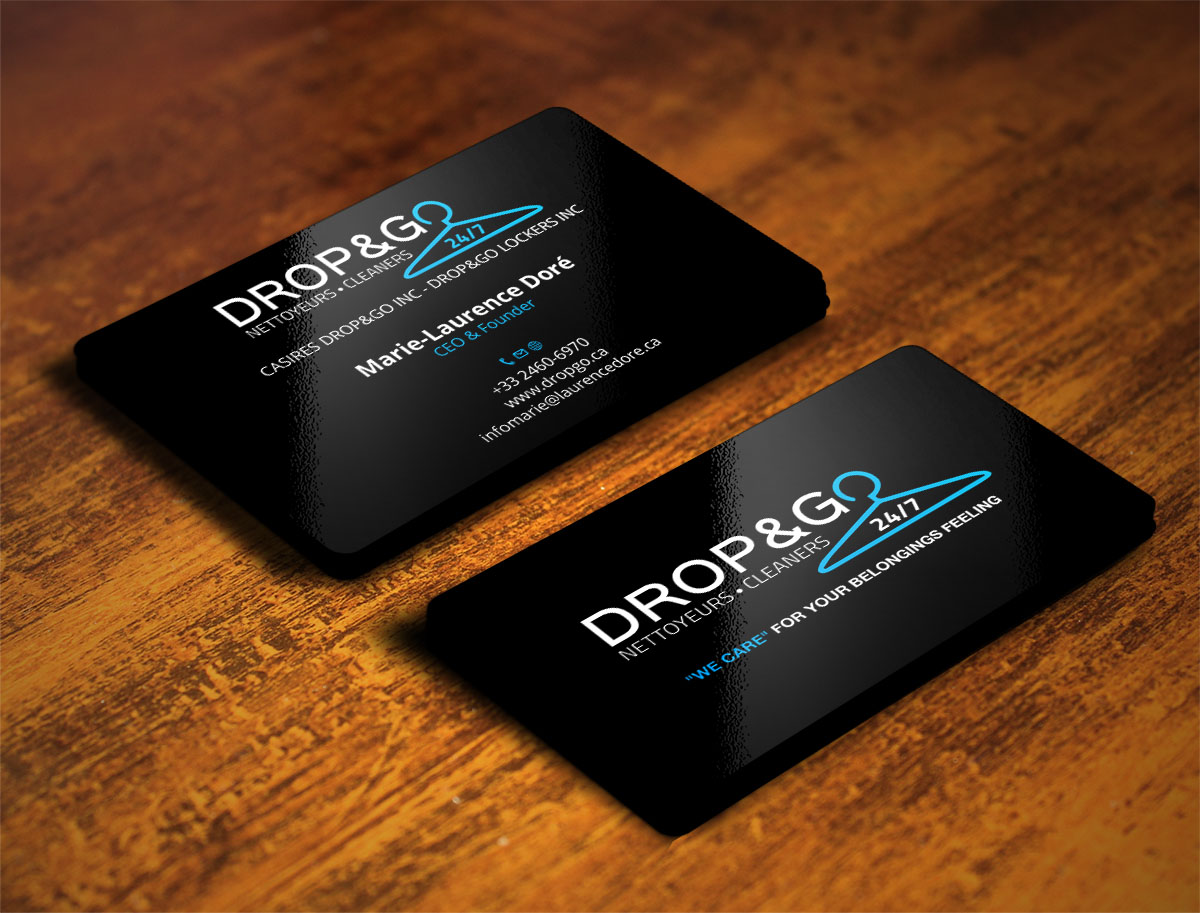 Business Card Design by Verified artistry for Drop&Go Lockers | Design #9438346