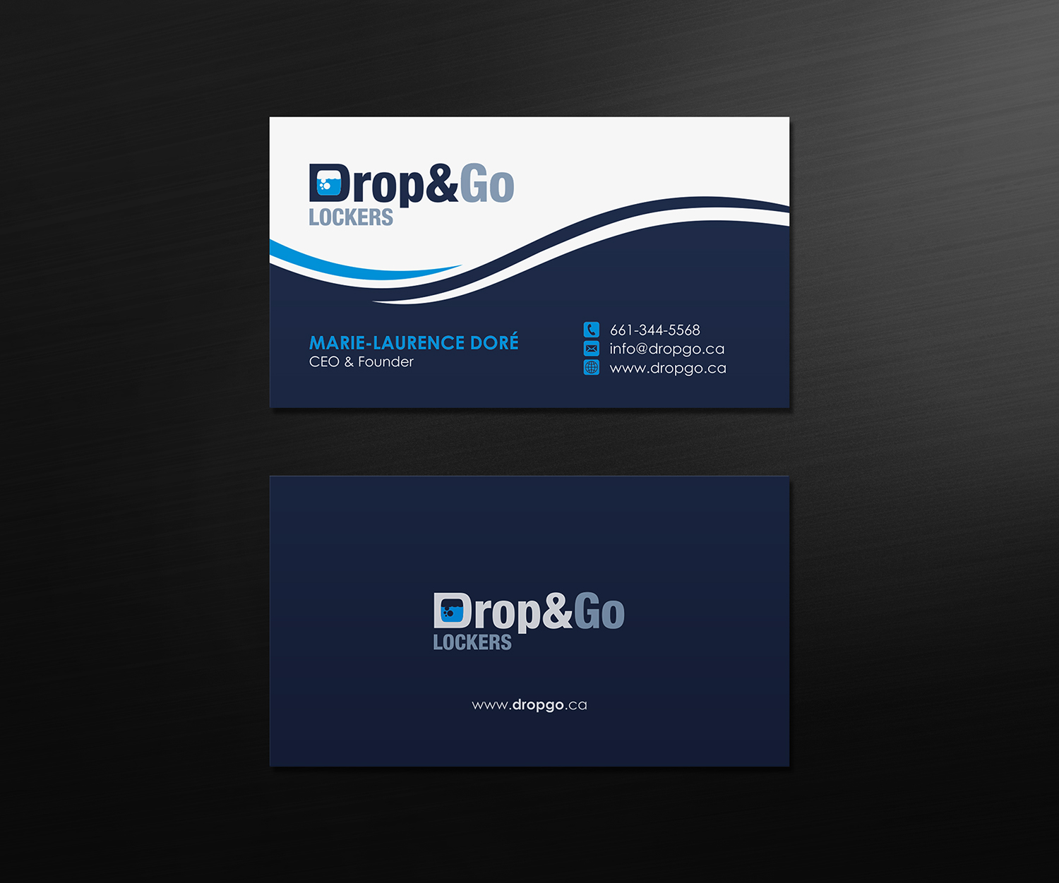 Visitenkarten-Design von logodentity für Drop&Go Lockers | Design #9373134