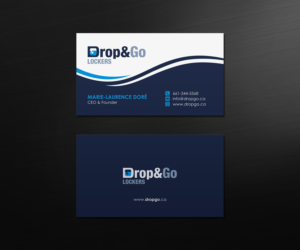 Business Card Design by logodentity for Drop&Go Lockers | Design: #9373134