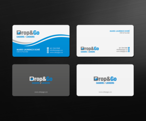 Business Card Design by logodentity for Drop&Go Lockers | Design: #9382587