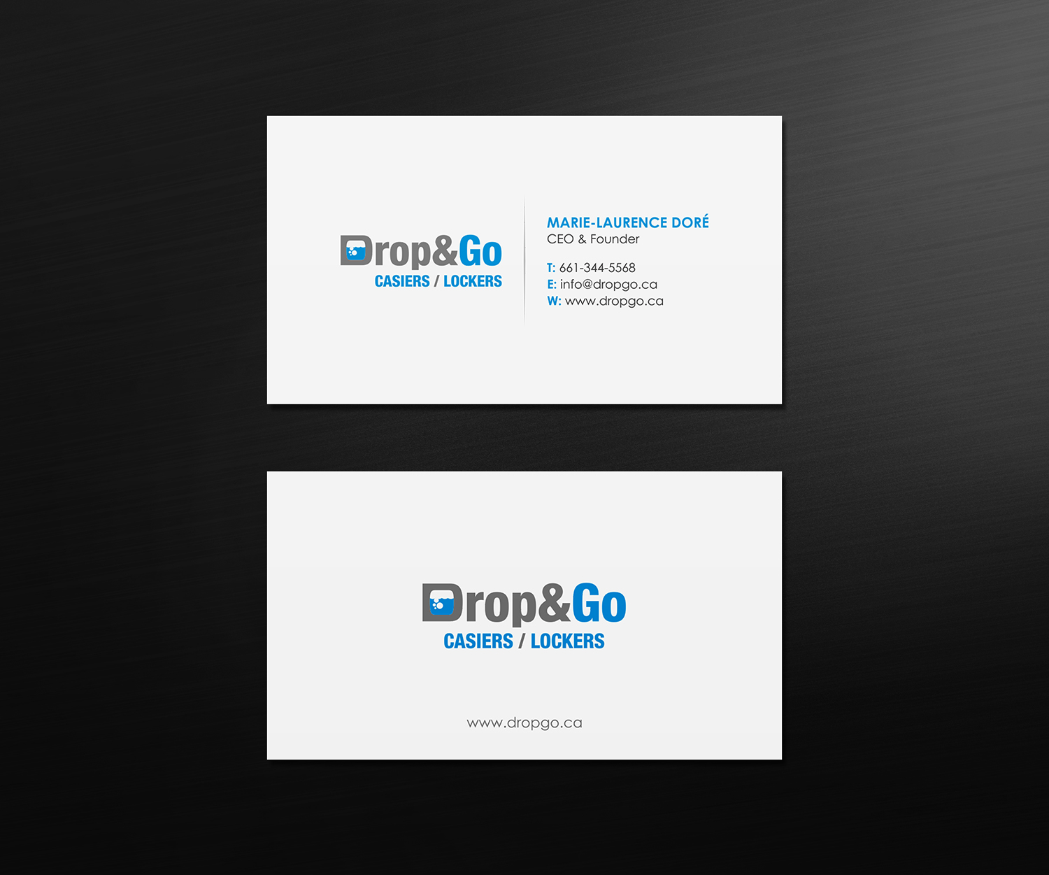 Visitenkarten-Design von logodentity für Drop&Go Lockers | Design #9382696
