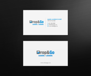 Business Card Design by logodentity for Drop&Go Lockers | Design: #9382696
