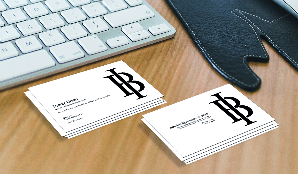 Diseño de Tarjeta de Presentación por FilippiniMatiasDG para Best Interest Financial Planning Pty Ltd | Diseño #9529906