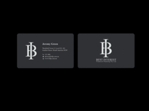 Business Card Design by Creations Box 2015 for Best Interest Financial Planning Pty Ltd | Design: #9512432