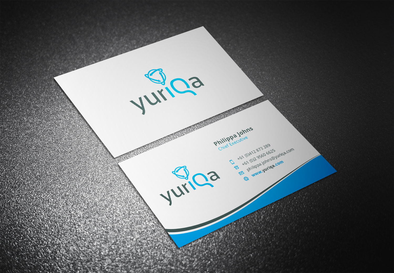 Diseño de Tarjeta de Presentación por Eggo May P para Yuriqa Pty Ltd | Diseño #9347713