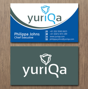 Design de Carte de Visite par Lanka Ama pour Yuriqa Pty Ltd | Design : #9338321
