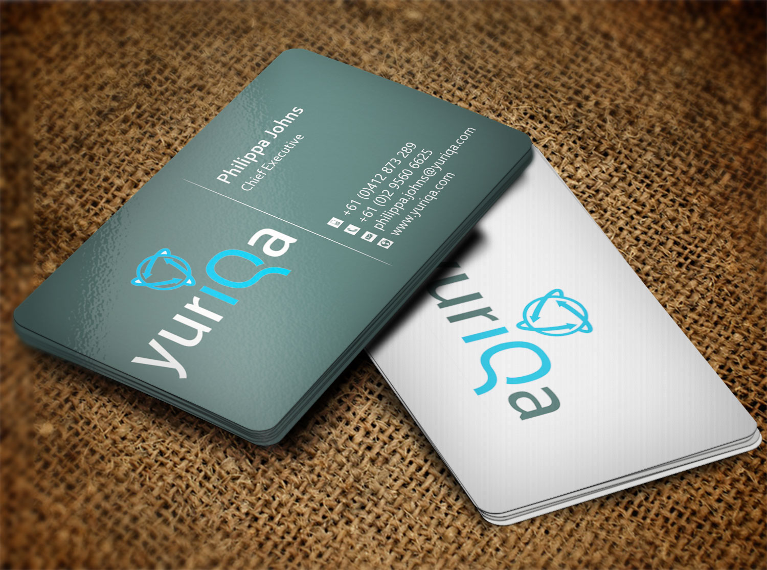 Business Card Design by Lanka Ama for Yuriqa Pty Ltd | Design #9339573