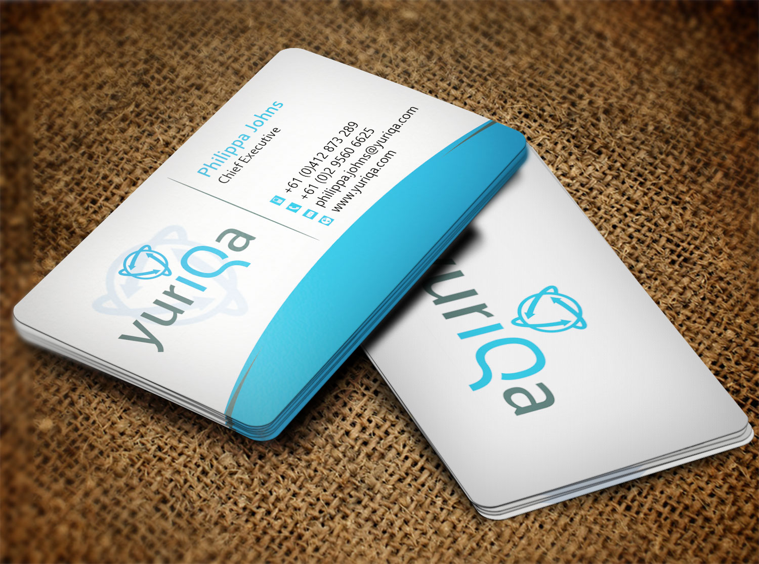 Business Card Design by Lanka Ama for Yuriqa Pty Ltd | Design #9339577