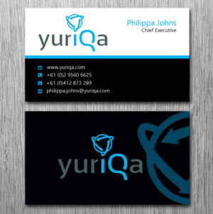 Design de Carte de Visite par Lanka Ama pour Yuriqa Pty Ltd | Design : #9339586