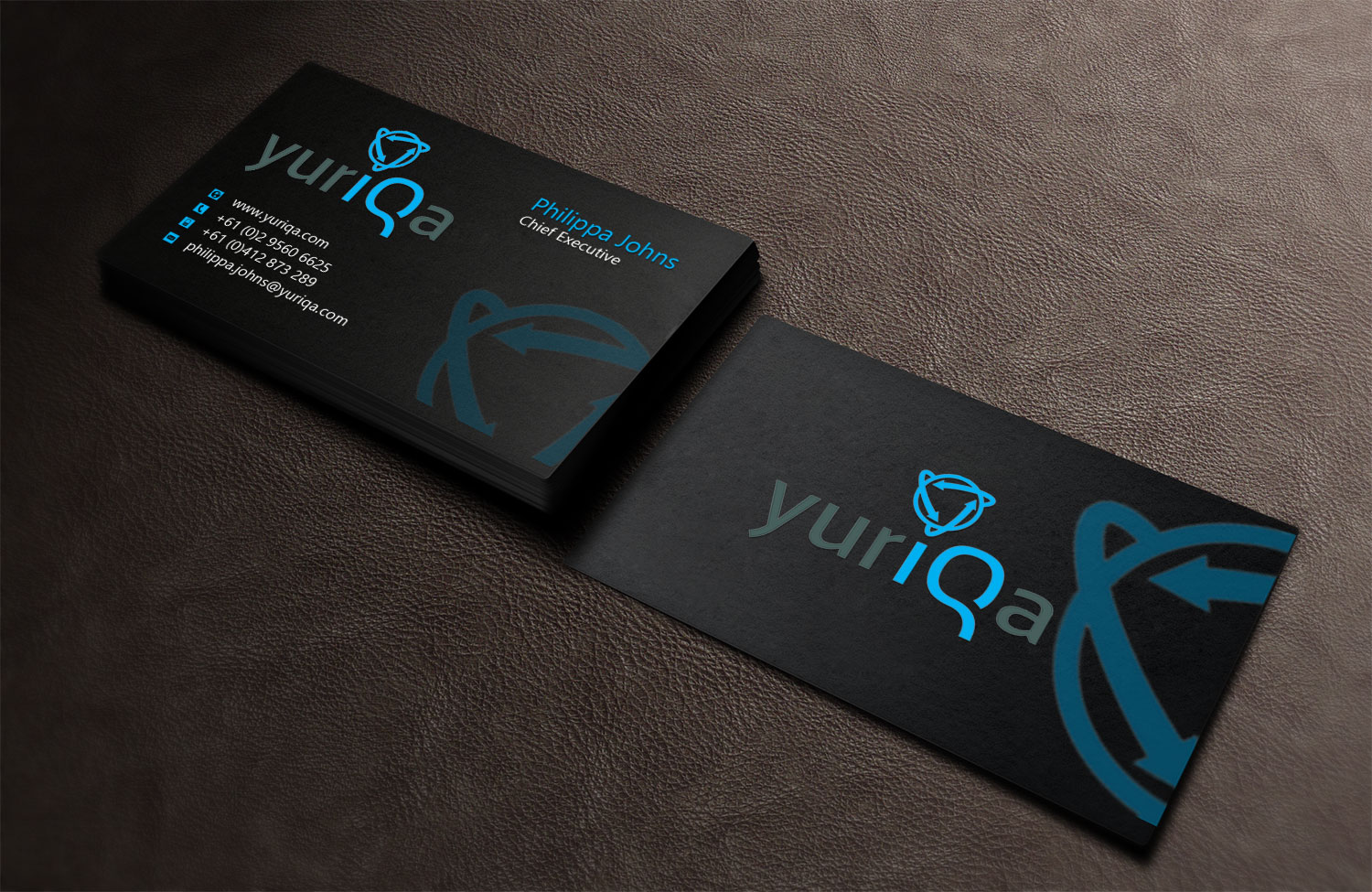 Design de Carte de Visite par Lanka Ama pour Yuriqa Pty Ltd | Design #9339592