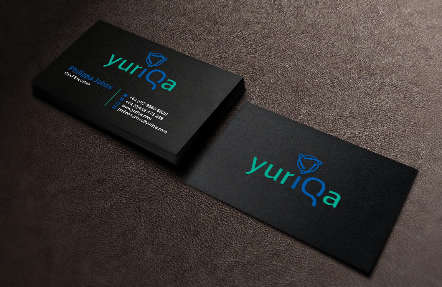 Diseño de Tarjeta de Presentación por Lanka Ama para Yuriqa Pty Ltd | Diseño #9339620