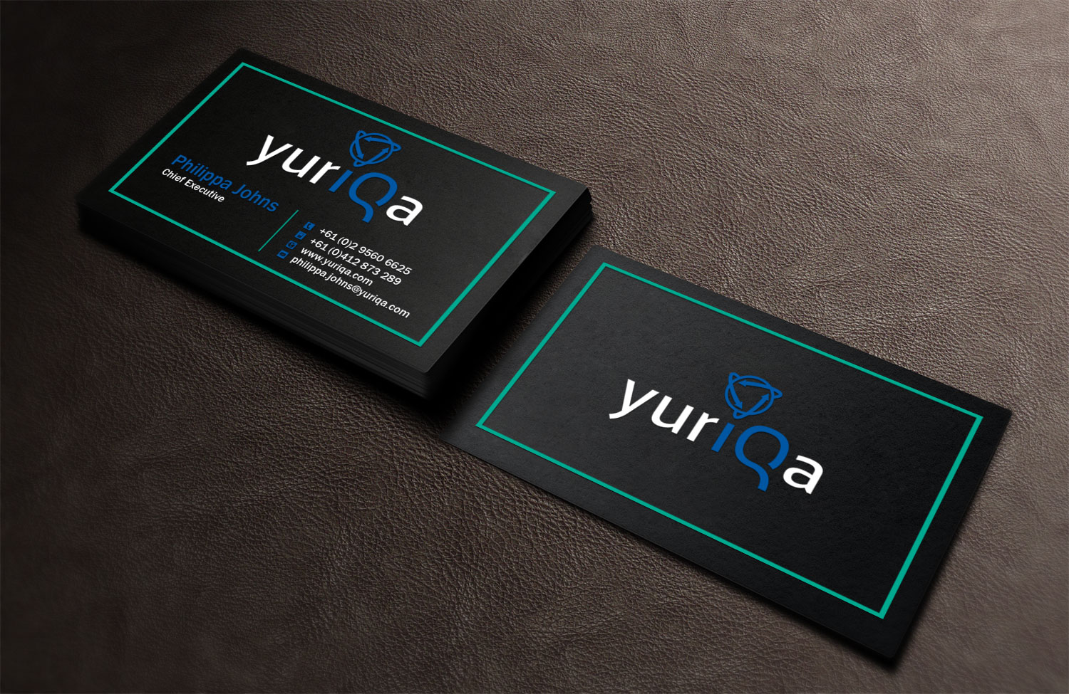 Diseño de Tarjeta de Presentación por Lanka Ama para Yuriqa Pty Ltd | Diseño #9339621