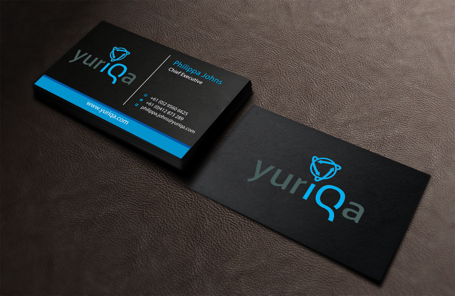 Diseño de Tarjeta de Presentación por Lanka Ama para Yuriqa Pty Ltd | Diseño #9339623