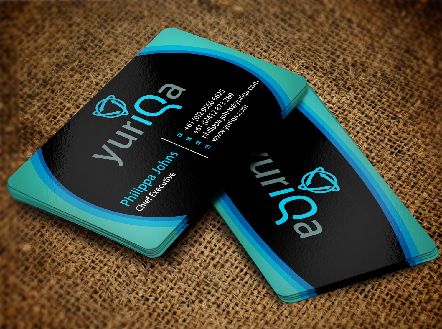 Business Card Design by Lanka Ama for Yuriqa Pty Ltd | Design #9339626