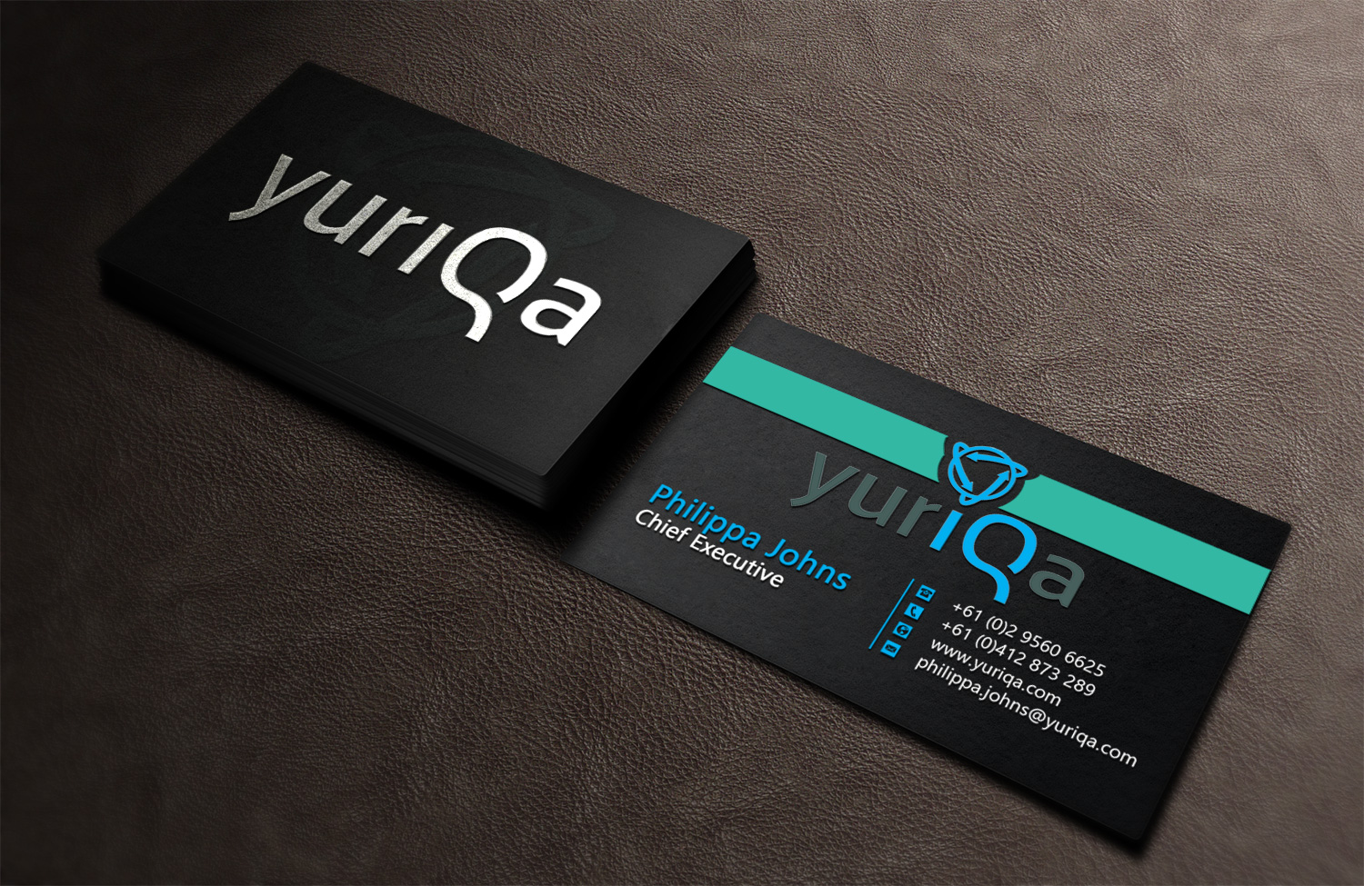 Business Card Design by Lanka Ama for Yuriqa Pty Ltd | Design #9339637