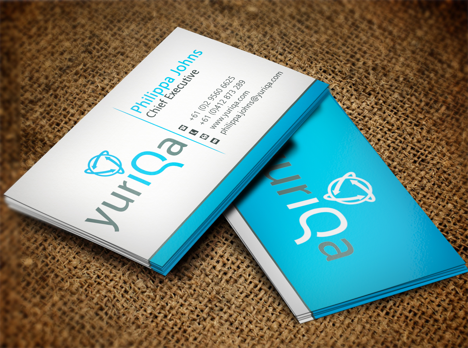 Business Card Design by Lanka Ama for Yuriqa Pty Ltd | Design #9339639