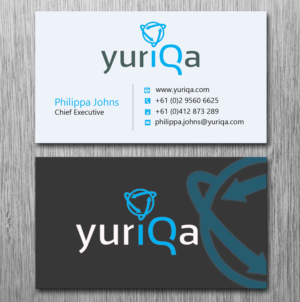 Design de Carte de Visite par Lanka Ama pour Yuriqa Pty Ltd | Design : #9353607