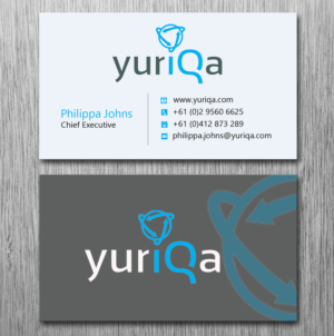Design de Carte de Visite par Lanka Ama pour Yuriqa Pty Ltd | Design : #9353608