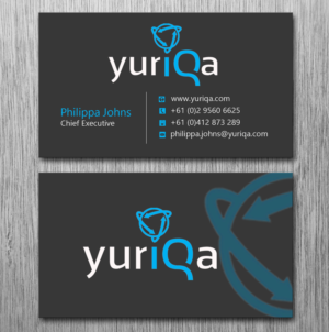 Design de Carte de Visite par Lanka Ama pour Yuriqa Pty Ltd | Design : #9353609