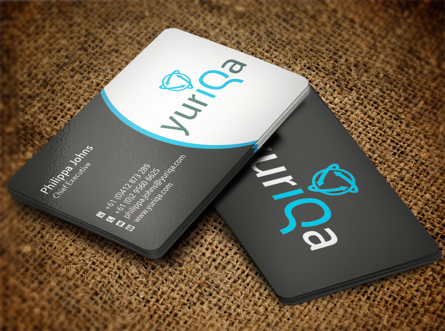 Business Card Design by Lanka Ama for Yuriqa Pty Ltd | Design #9353613