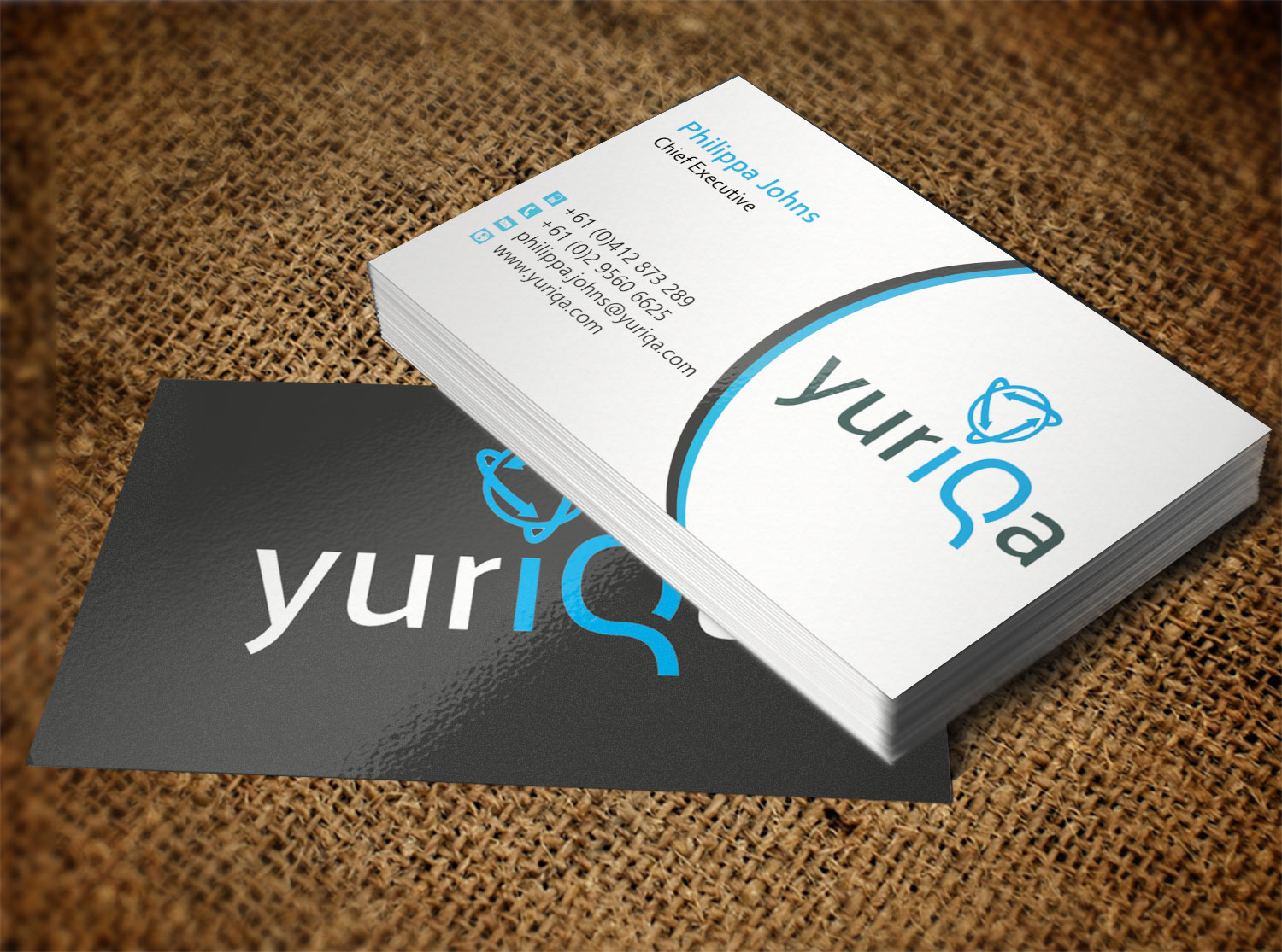 Business Card Design by Lanka Ama for Yuriqa Pty Ltd | Design #9353614