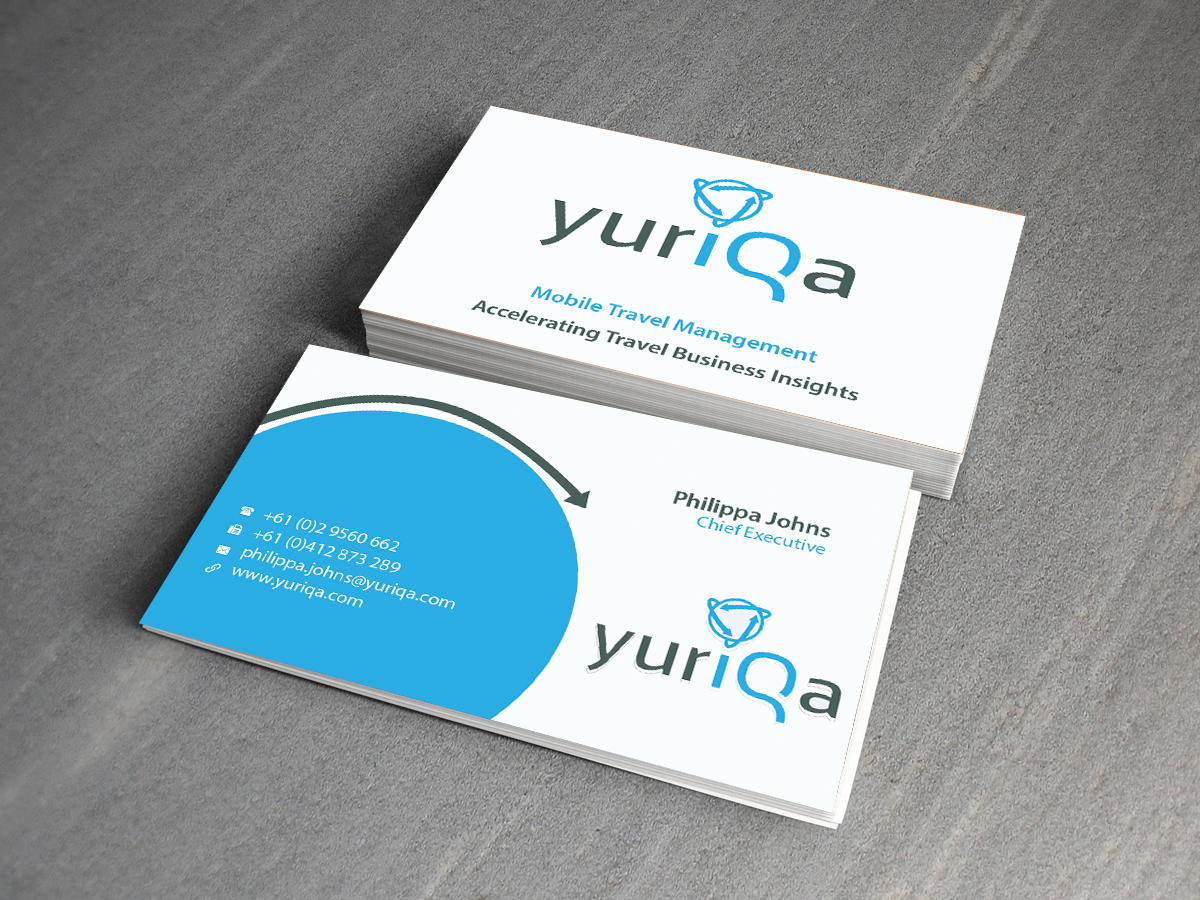 Design de Carte de Visite par Creations Box 2015 pour Yuriqa Pty Ltd | Design #9344787