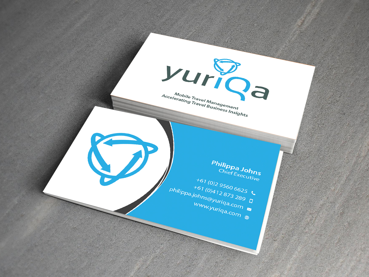 Business Card Design by Creations Box 2015 for Yuriqa Pty Ltd | Design #9344795