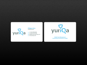 Design de Carte de Visite par Creations Box 2015 pour Yuriqa Pty Ltd | Design : #9344800