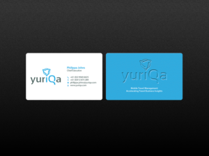 Design de Carte de Visite par Creations Box 2015 pour Yuriqa Pty Ltd | Design : #9344801